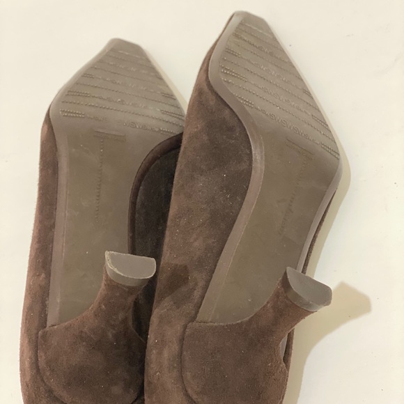 Stuart Weitzman Brown Suede Pumps - Picture 8 of 8
